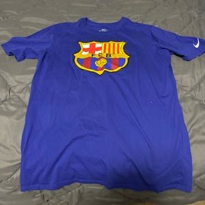 -Nike -Barcelona -Tee -New -Large